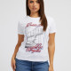 Guess Γυναικεία κοντομάνικη μπλούζα Postcard Tee
